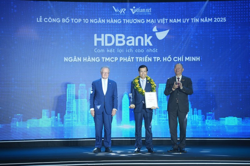 HDBank giữ vị trí thứ 3 Top ngân hàng niêm yết uy tín và hiệu quả nhất Việt Nam HDBank giữ vị trí thứ 3 Top ngân hàng niêm yết uy tín và hiệu quả nhất Việt Nam