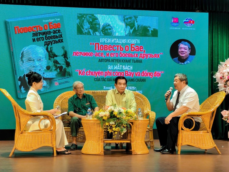 Giới thiệu đến bạn đọc Nga những tấm gương quả cảm của Quân đội nhân dân Việt Nam