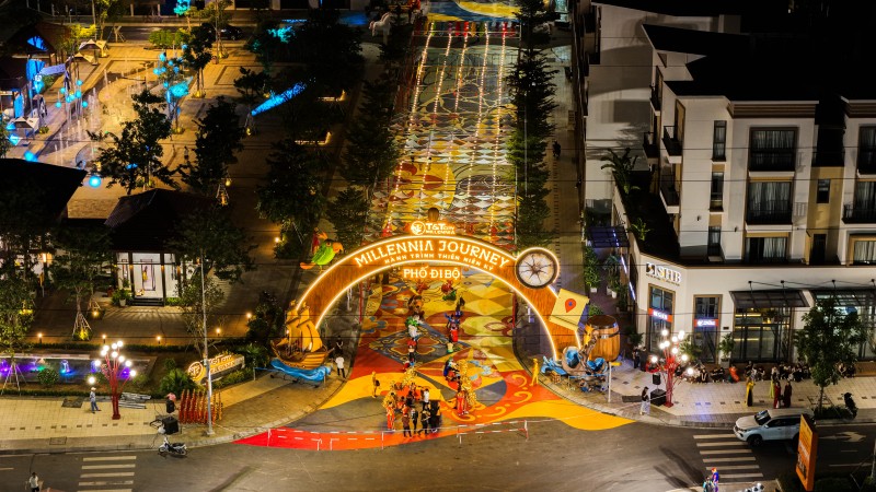 Thành phố Thiên niên kỷ T&T City Millennia bừng sáng trước đại nhạc hội Thành phố Thiên niên kỷ T&T City Millennia bừng sáng trước đại nhạc hội
