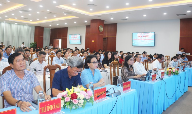 Thúc đẩy chuyển đổi số trong cộng đồng doanh nghiệp Cà Mau Thúc đẩy chuyển đổi số trong cộng đồng doanh nghiệp Cà Mau