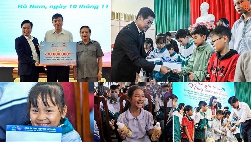 Tân Hiệp Phát has awarded thousands of scholarships to disadvantaged students who strive to overcome challenges and excel in their studies.