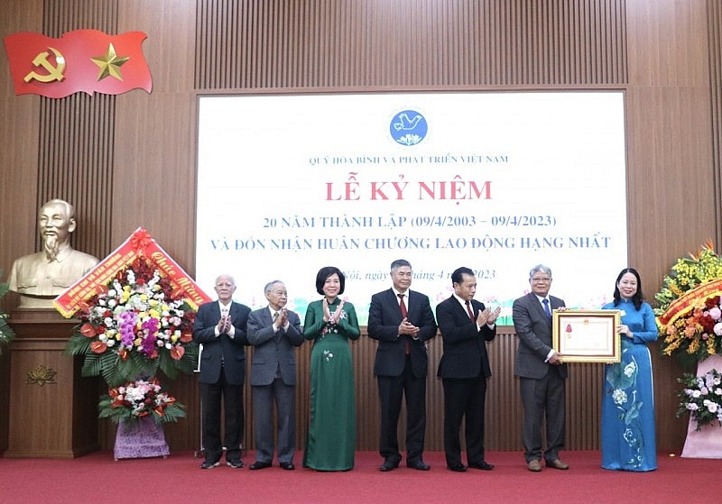 Quỹ Hòa bình và Phát triển Việt Nam: Nỗ lực góp phần xây dựng sự nghiệp hòa bình của Việt Nam trong kỷ nguyên mới Quỹ Hòa bình và Phát triển Việt Nam: Nỗ lực góp phần xây dựng sự nghiệp hòa bình của Việt Nam trong kỷ nguyên mới