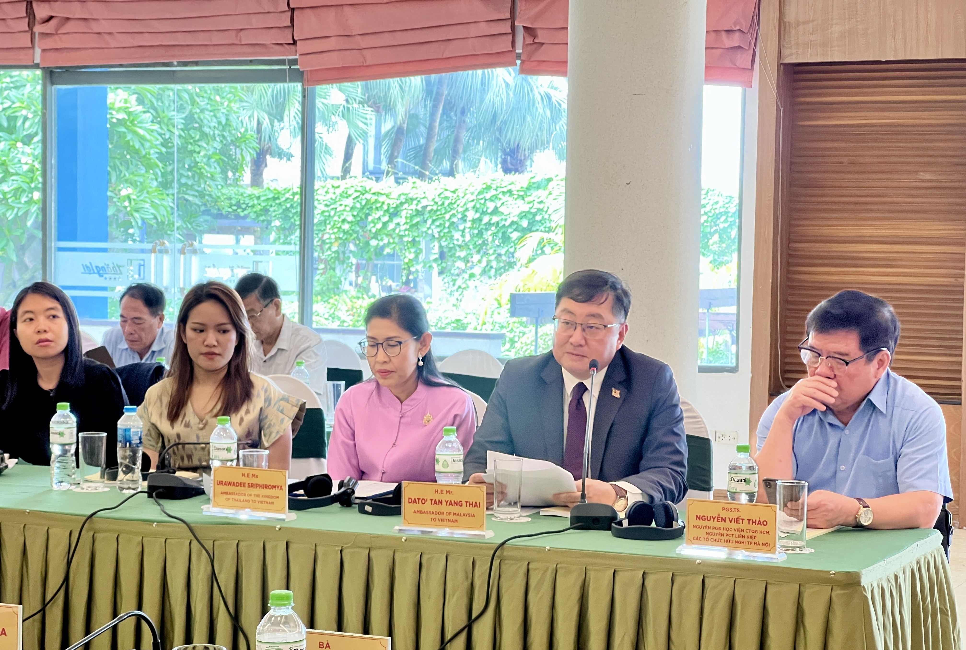 Nhiều đề xuất thúc đẩy hợp tác nhân dân Hà Nội - ASEAN Nhiều đề xuất thúc đẩy hợp tác nhân dân Hà Nội - ASEAN