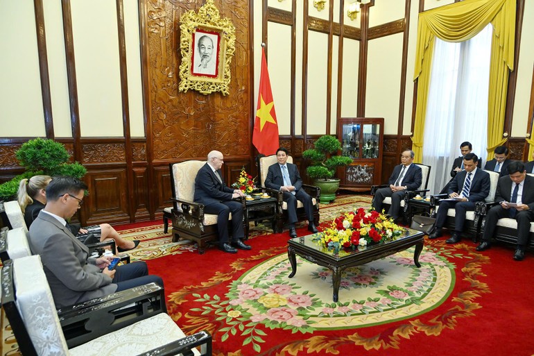 Chủ tịch nước Lương Cường tiếp Đại sứ Phần Lan đến chào từ biệt Chủ tịch nước Lương Cường tiếp Đại sứ Phần Lan đến chào từ biệt