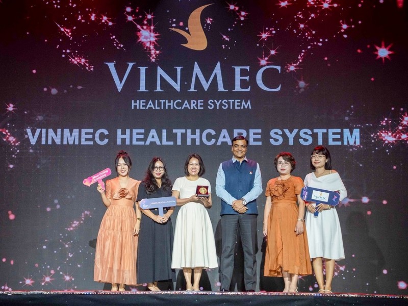 Đại diện Hệ thống Y tế Vinmec nhận Most Caring Company Awards tại Lễ trao giải HR Asia Awards 2025 Đại diện Hệ thống Y tế Vinmec nhận Most Caring Company Awards tại Lễ trao giải HR Asia Awards 2025