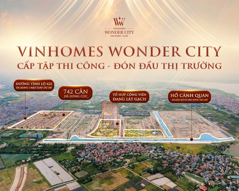 Vinhomes Wonder City đang chứng kiến tốc độ thi công mạnh mẽ Vinhomes Wonder City đang chứng kiến tốc độ thi công mạnh mẽ