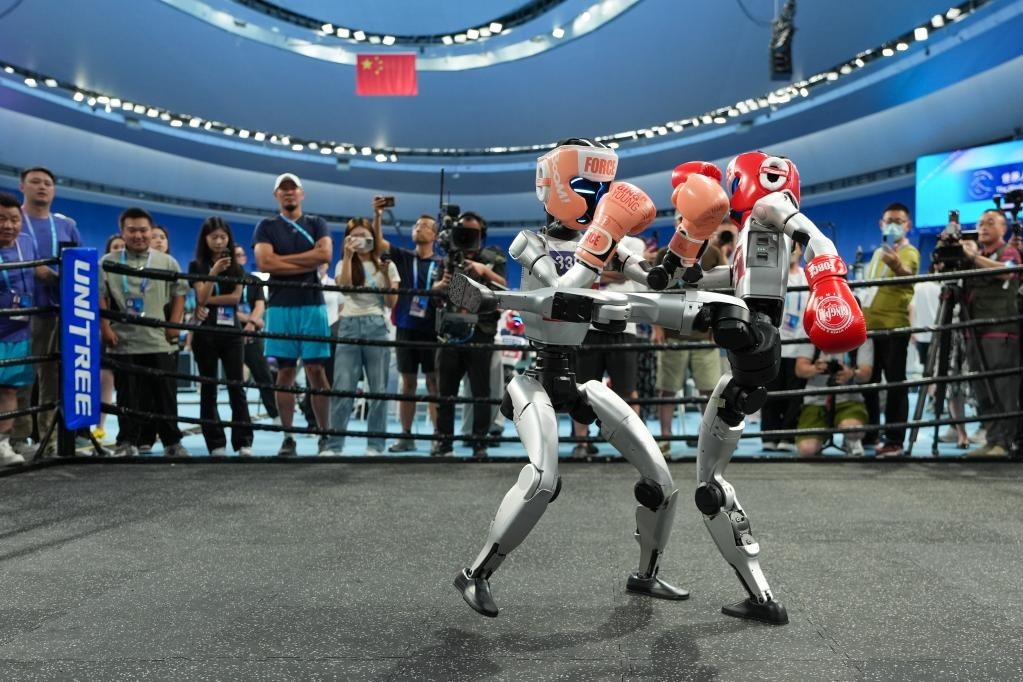 Ra mắt 26 nhà vô địch tại Đại hội Thể thao Robot hình người thế giới lần thứ nhất Ra mắt 26 nhà vô địch tại Đại hội Thể thao Robot hình người thế giới lần thứ nhất