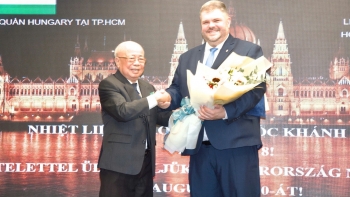 TP.HCM kỷ niệm Quốc khánh Hungary, thúc đẩy hợp tác giáo dục và đổi mới sáng tạo