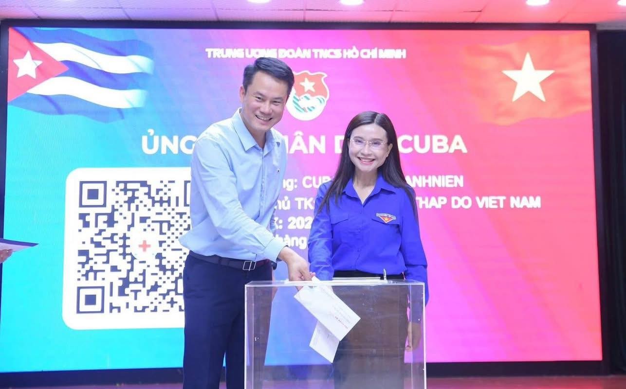 Trung ương Đoàn phát động ủng hộ nhân dân Cuba. (Ảnh: doanthanhnien.vn) Trung ương Đoàn phát động ủng hộ nhân dân Cuba. (Ảnh: doanthanhnien.vn)