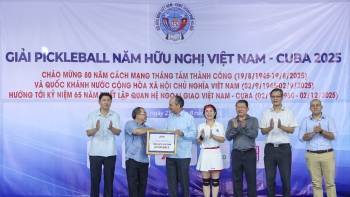 Giao lưu thể thao góp phần thắt chặt tình hữu nghị Việt Nam - Cuba