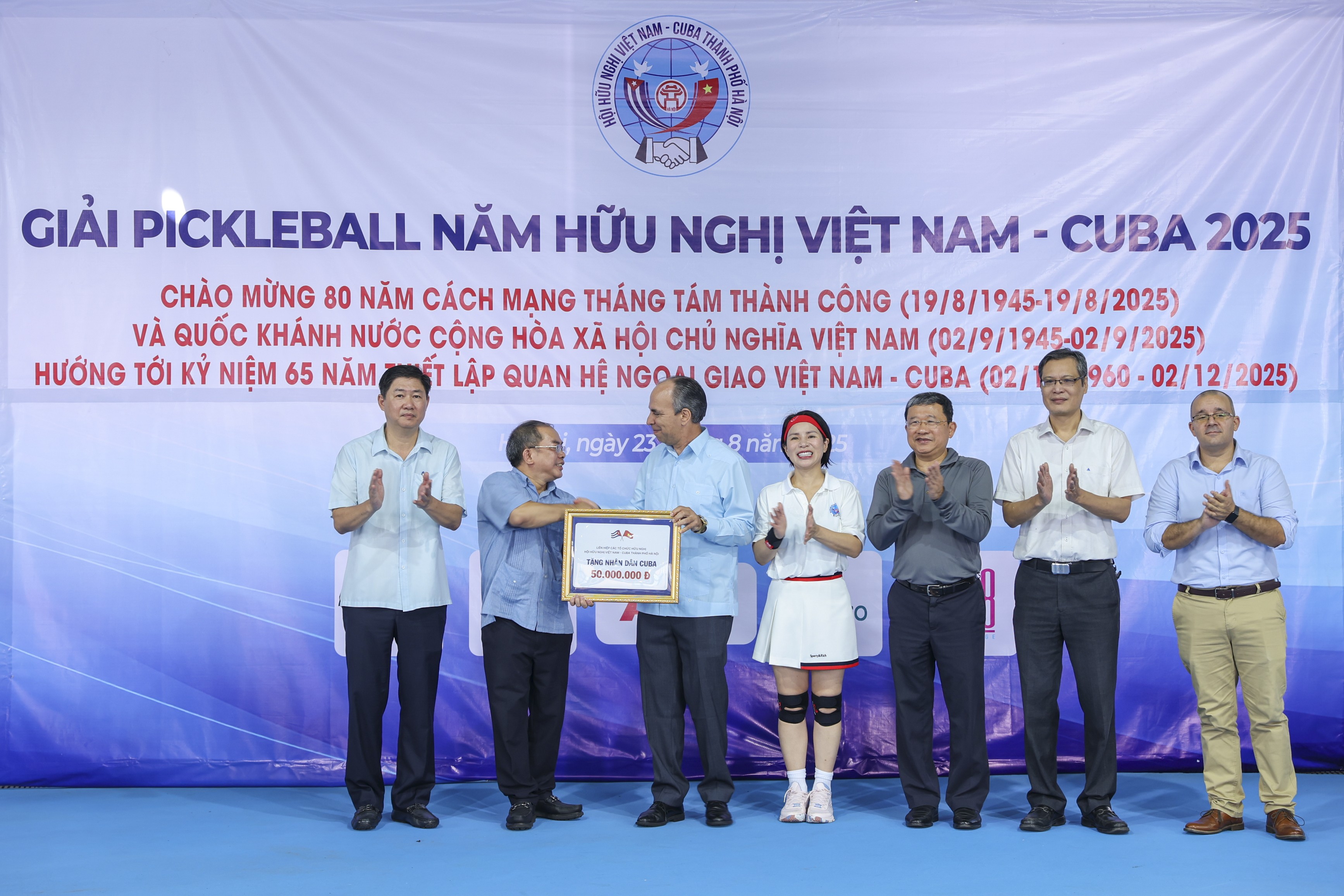 Giao lưu thể thao góp phần thắt chặt tình hữu nghị Việt Nam - Cuba Giao lưu thể thao góp phần thắt chặt tình hữu nghị Việt Nam - Cuba