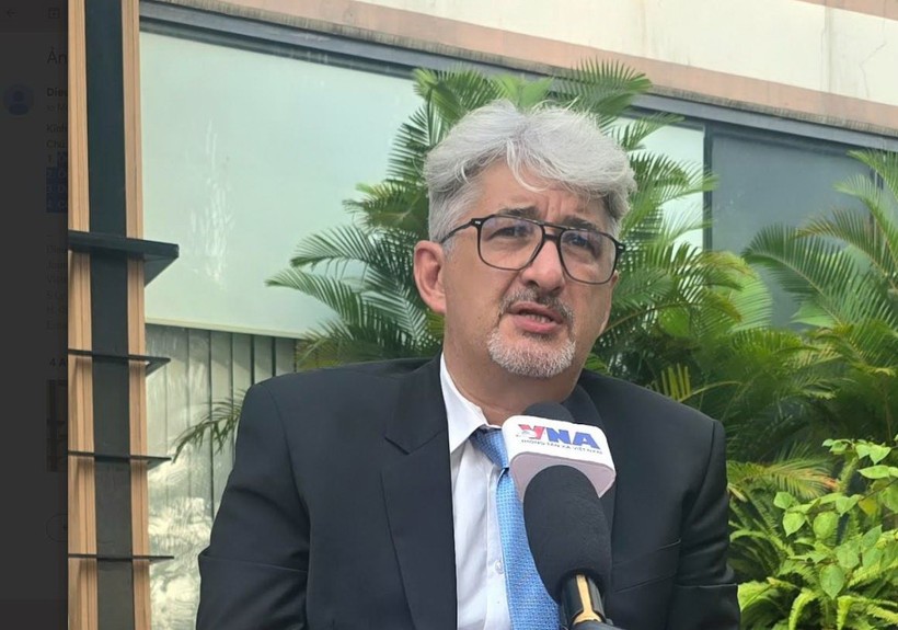 Ông Hugo Pierrel, Phó Giám đốc AFD tại Việt Nam. (Ảnh: TTXVN) Ông Hugo Pierrel, Phó Giám đốc AFD tại Việt Nam. (Ảnh: TTXVN)