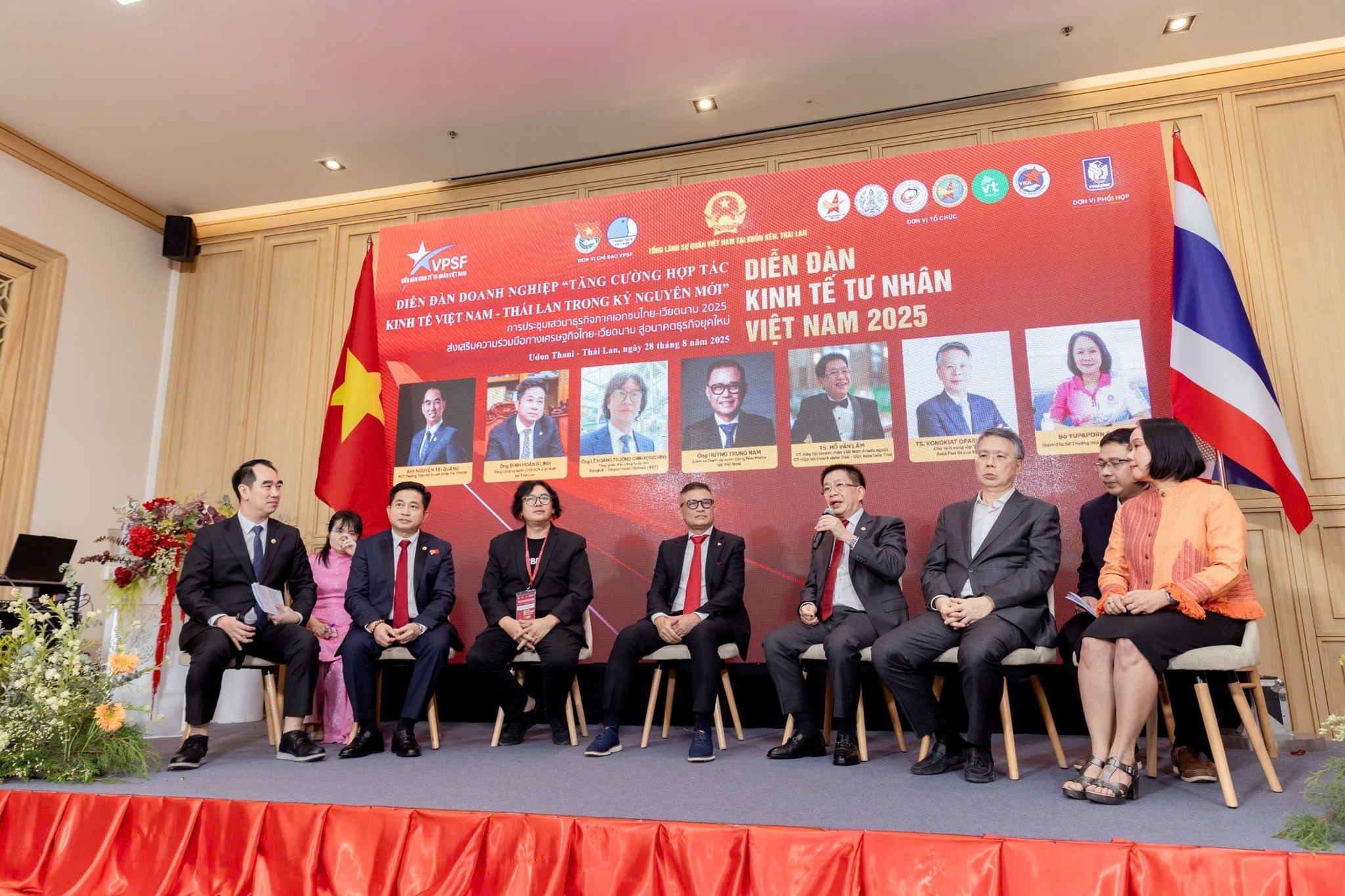 Diễn đàn Doanh nghiệp Việt Nam - Thái Lan 2025. (Ảnh: Hội Doanh nhân trẻ Việt Nam) Diễn đàn Doanh nghiệp Việt Nam - Thái Lan 2025. (Ảnh: Hội Doanh nhân trẻ Việt Nam)