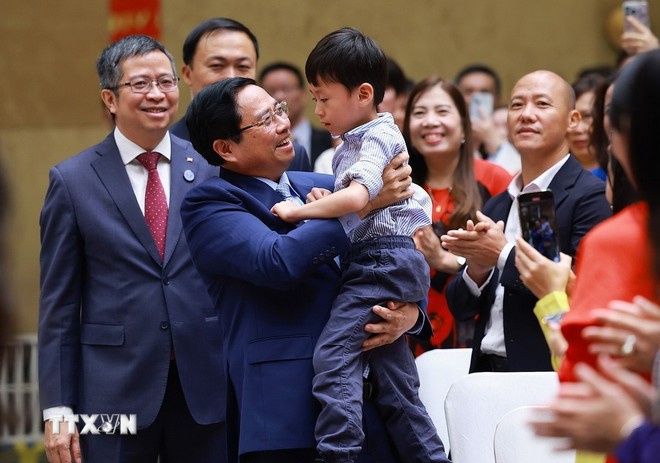 Thủ tướng Phạm Minh Chính: Kiều bào hãy tự hào là người Việt Nam Thủ tướng Phạm Minh Chính: Kiều bào hãy tự hào là người Việt Nam