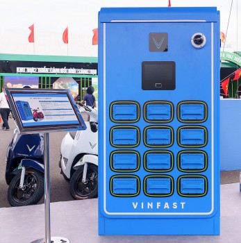 V-Green triển khai mô hình nhượng quyền tủ đổi pin xe máy điện - chỉ từ 210 triệu đồng tạo dòng tiền bền vững