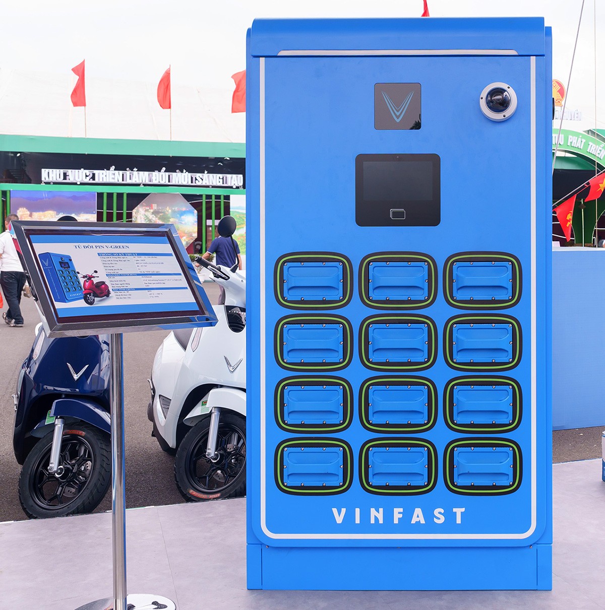 V-Green triển khai mô hình nhượng quyền tủ đổi pin xe máy điện - chỉ từ 210 triệu đồng tạo dòng tiền bền vững V-Green triển khai mô hình nhượng quyền tủ đổi pin xe máy điện - chỉ từ 210 triệu đồng tạo dòng tiền bền vững