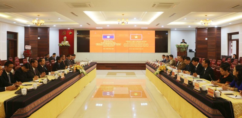 4 tỉnh Nam Lào chúc mừng Quốc khánh Việt Nam 4 tỉnh Nam Lào chúc mừng Quốc khánh Việt Nam
