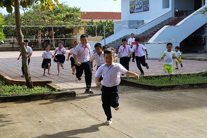 Rộn ràng lễ khai giảng ở đặc khu Trường Sa Rộn ràng lễ khai giảng ở Đặc khu Trường Sa