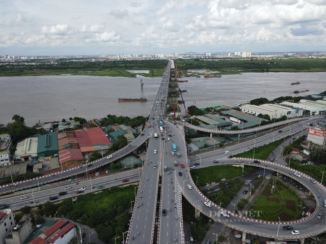 Cấm xe tải trên 18 tấn đi Nguyễn Khoái từ cầu Vĩnh Tuy