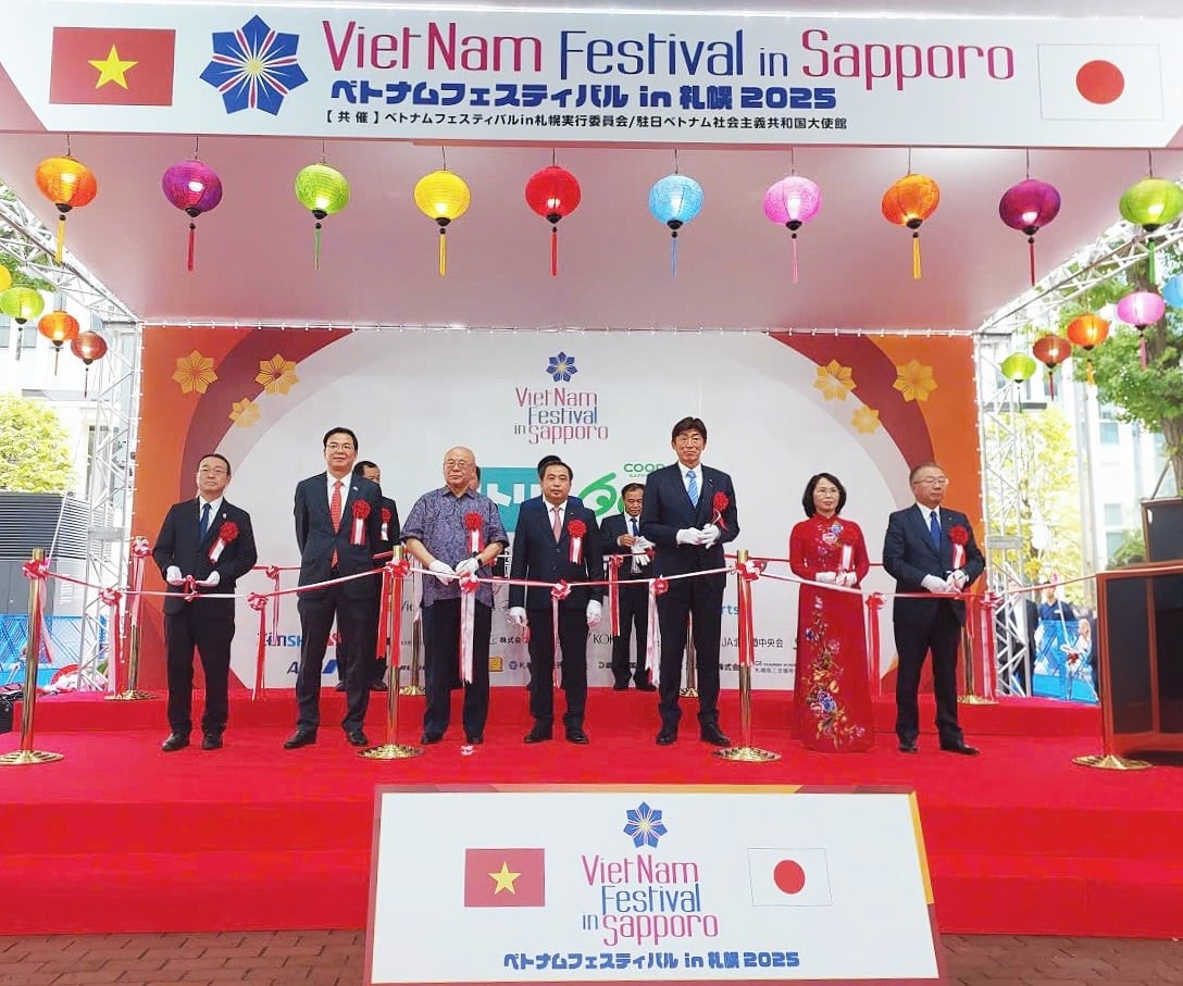 Sắc màu Việt Nam rộn ràng tại Sapporo (Nhật Bản)