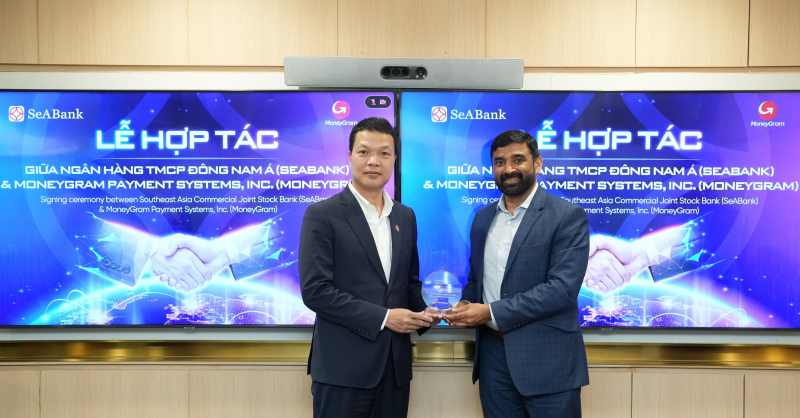SeABank hợp tác với MoneyGram cung cấp dịch vụ nhận kiều hối trên ứng dụng SeAMobile SeABank hợp tác với MoneyGram cung cấp dịch vụ nhận kiều hối trên ứng dụng SeAMobile