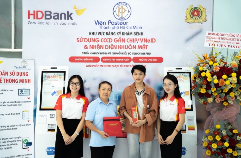 HDBank vận hành hệ thống Kiosk y tế thông minh tại Viện Pasteur TP Hồ Chí Minh HDBank vận hành hệ thống Kiosk y tế thông minh tại Viện Pasteur TP Hồ Chí Minh