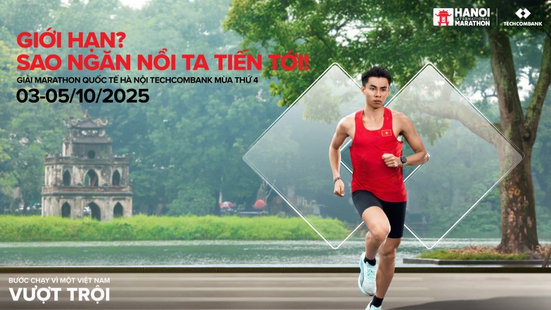 Giải Marathon Quốc tế Hà Nội Techcombank Mùa thứ 4 bùng nổ với ứng dụng đổi mới sáng tạo về công nghệ số trong lĩnh vực thể thao Giải Marathon Quốc tế Hà Nội Techcombank Mùa thứ 4 bùng nổ với ứng dụng đổi mới sáng tạo về công nghệ số trong lĩnh vực thể thao