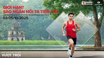 Giải Marathon Quốc tế Hà Nội Techcombank Mùa thứ 4 bùng nổ với ứng dụng đổi mới sáng tạo về công nghệ số trong lĩnh vực thể thao