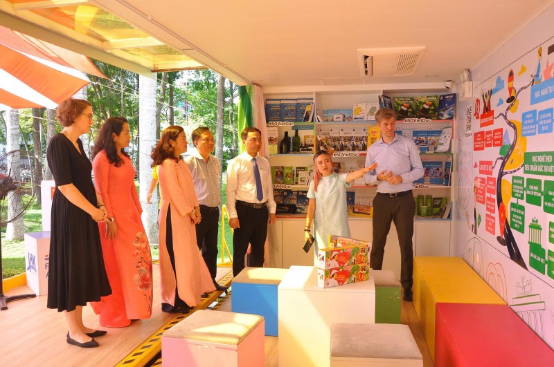 Sức hút của giáo dục Đức qua “Chuyến xe hướng nghiệp” tại Cần Thơ Sức hút của giáo dục Đức qua “Chuyến xe hướng nghiệp” tại Cần Thơ