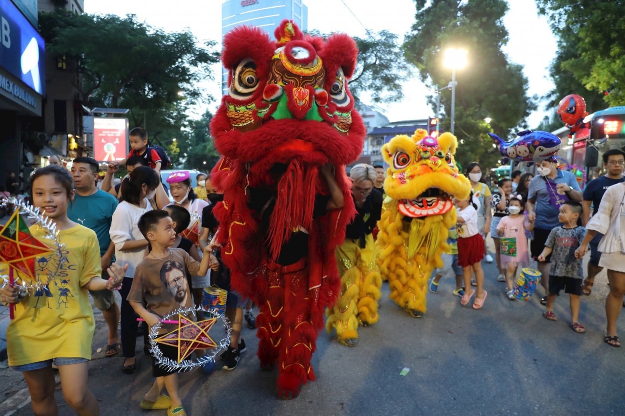 The “Full Moon Festival Night” street parade will take place at 6:00 p.m. on October 5. (Photo: Organizing Committee)