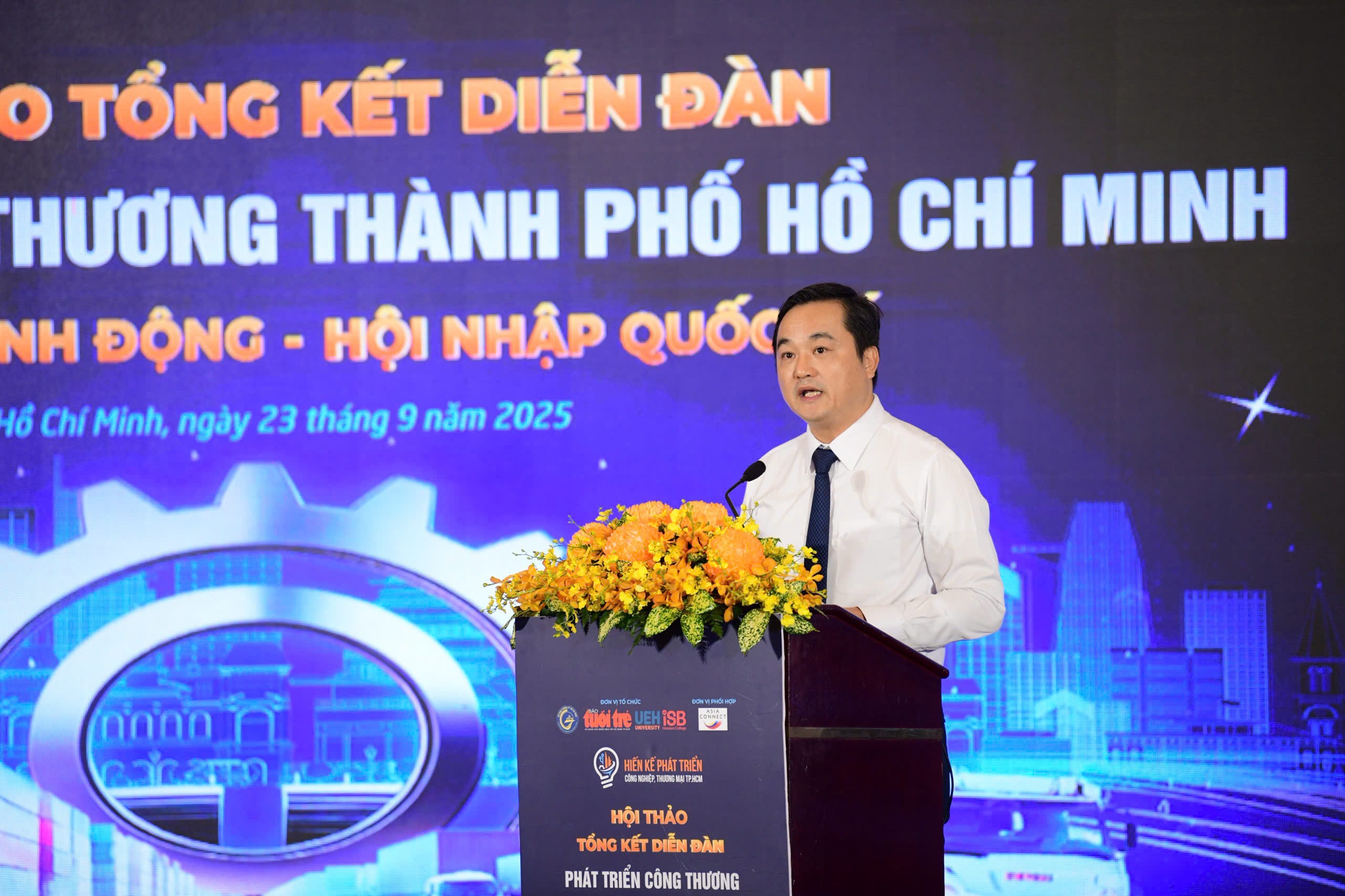 Ông Bùi Tá Hoàng Vũ, Giám đốc Sở Công Thương TP.HCM. Ảnh: BCT Ông Bùi Tá Hoàng Vũ, Giám đốc Sở Công Thương TP.HCM. Ảnh: BCT
