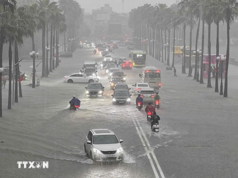 Dự báo Hà Nội có mưa to. (Ảnh minh họa: TTXVN) Dự báo Hà Nội có mưa to. (Ảnh minh họa: TTXVN)