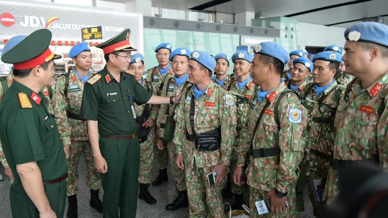 184 cán bộ, nhân viên Đội Công binh số 4 lên đường làm nhiệm vụ gìn giữ hòa bình Liên hợp quốc 184 cán bộ, nhân viên Đội Công binh số 4 lên đường làm nhiệm vụ gìn giữ hòa bình Liên hợp quốc