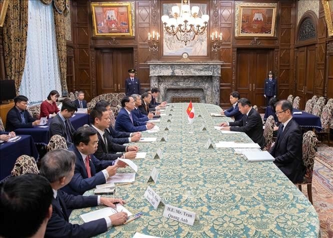 Phó Chủ tịch Quốc hội Trần Quang Phương tiếp xúc lãnh đạo cơ quan lập pháp Nhật Bản Phó Chủ tịch Quốc hội Trần Quang Phương tiếp xúc lãnh đạo cơ quan lập pháp Nhật Bản