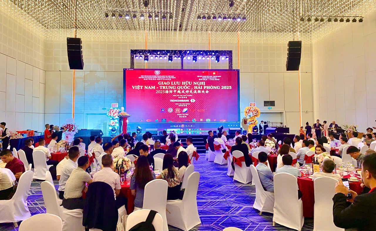 Chương trình Giao lưu hữu nghị Việt - Trung năm 2025 tại Hải Phòng. (Ảnh: haiphong.gov.vn) Chương trình Giao lưu hữu nghị Việt - Trung năm 2025 tại Hải Phòng. (Ảnh: haiphong.gov.vn)