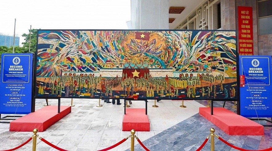 The lacquere painting Vietnam News Today (Oct. 12): Vietnam-EU Forum 2025 to Spotlight Green Growth and Sustainability