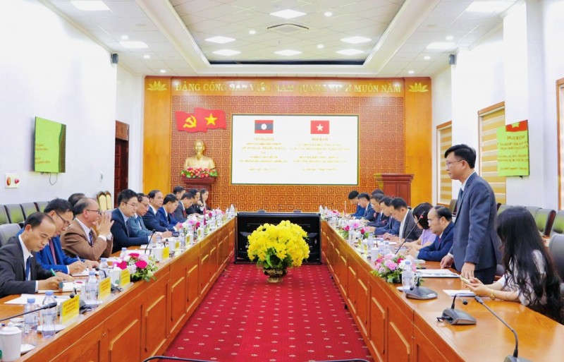 Lai Châu - U Đôm Xay: Kế thừa, vun đắp và phát triển quan hệ hữu nghị truyền thống Lai Châu - U Đôm Xay: Kế thừa, vun đắp và phát triển quan hệ hữu nghị truyền thống