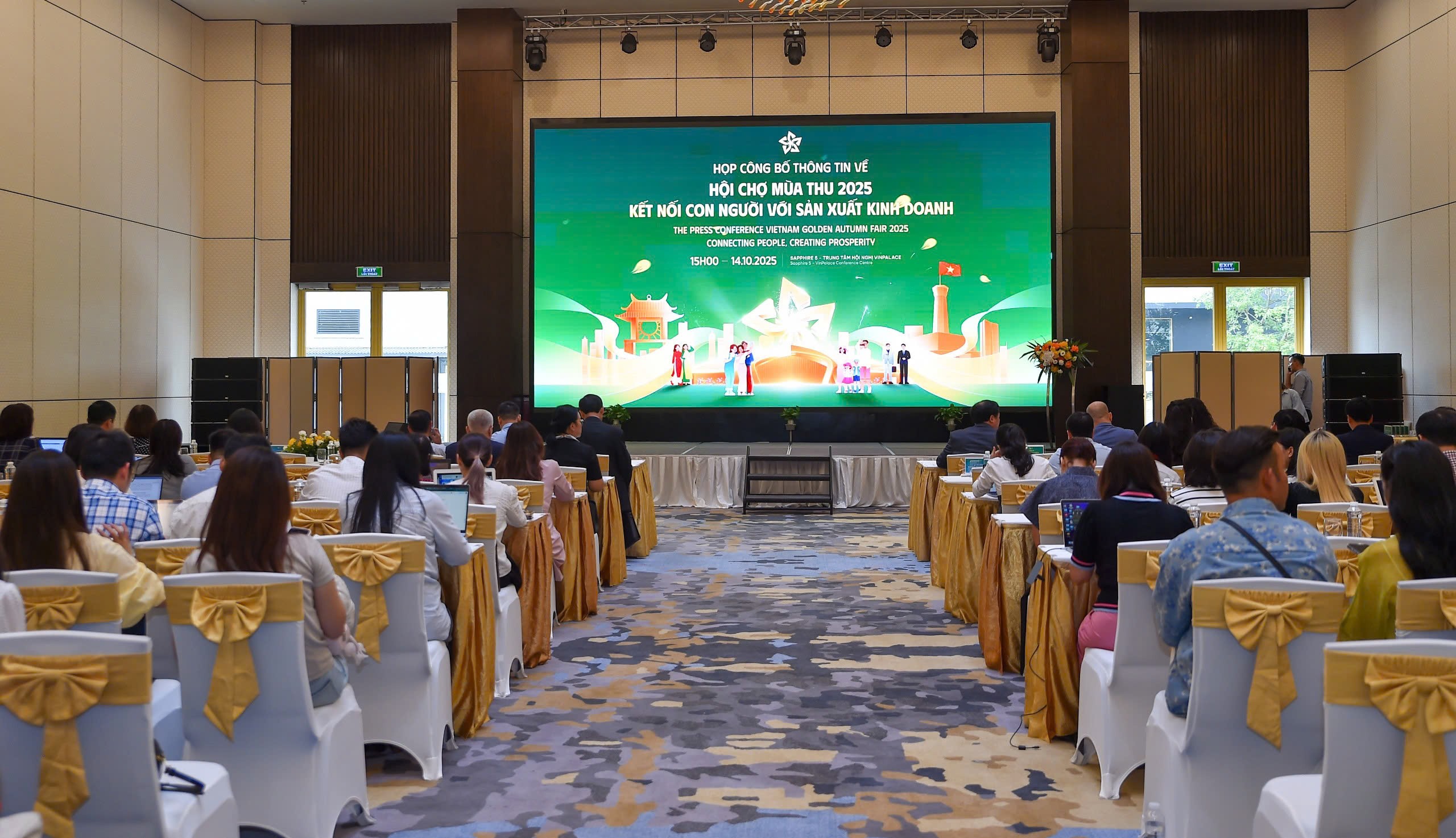 cuộc họp công bố thông tin về Hội chợ Mùa Thu 2025. (Ảnh: BTC) cuộc họp công bố thông tin về Hội chợ Mùa Thu 2025. (Ảnh: BTC)