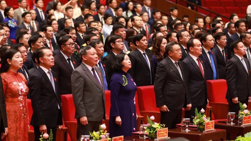 Khai mạc phiên trù bị Đại hội đại biểu Đảng bộ Thành phố Hà Nội lần thứ XVIII, nhiệm kỳ 2025-2030
