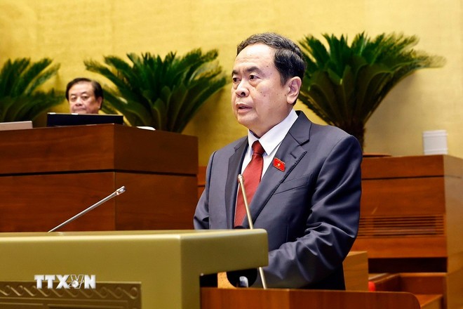 Khai mạc Kỳ họp thứ 10, Quốc hội khóa XV: Bước khởi đầu cho thời kỳ phát triển mới Khai mạc Kỳ họp thứ 10, Quốc hội khóa XV: Bước khởi đầu cho thời kỳ phát triển mới