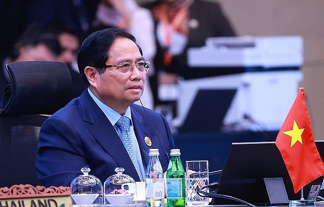 Prime Minister Pham Minh Chinh attends the ASEAN-India Summit in Kuala Lumpur, Malaysia, October 26, 2025. Photo: VGP