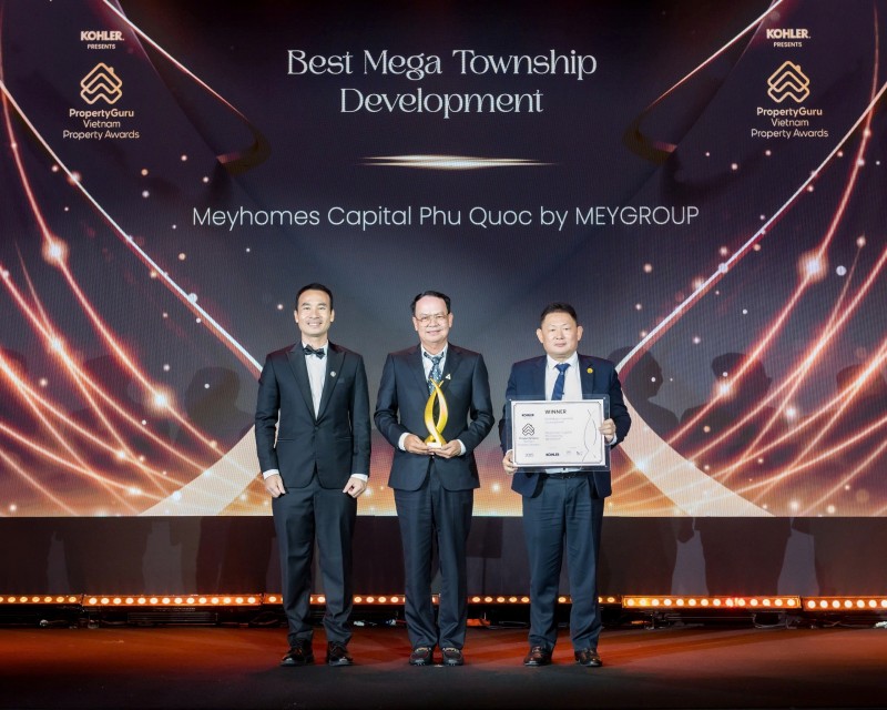 MEYGROUP xuất sắc nhận hai giải thưởng quan trọng với Galia Hanoi và Meyhomes Capital Phú Quốc tại Vietnam PropertyGuru Awards 2025 MEYGROUP xuất sắc nhận hai giải thưởng quan trọng với Galia Hanoi và Meyhomes Capital Phú Quốc tại Vietnam PropertyGuru Awards 2025