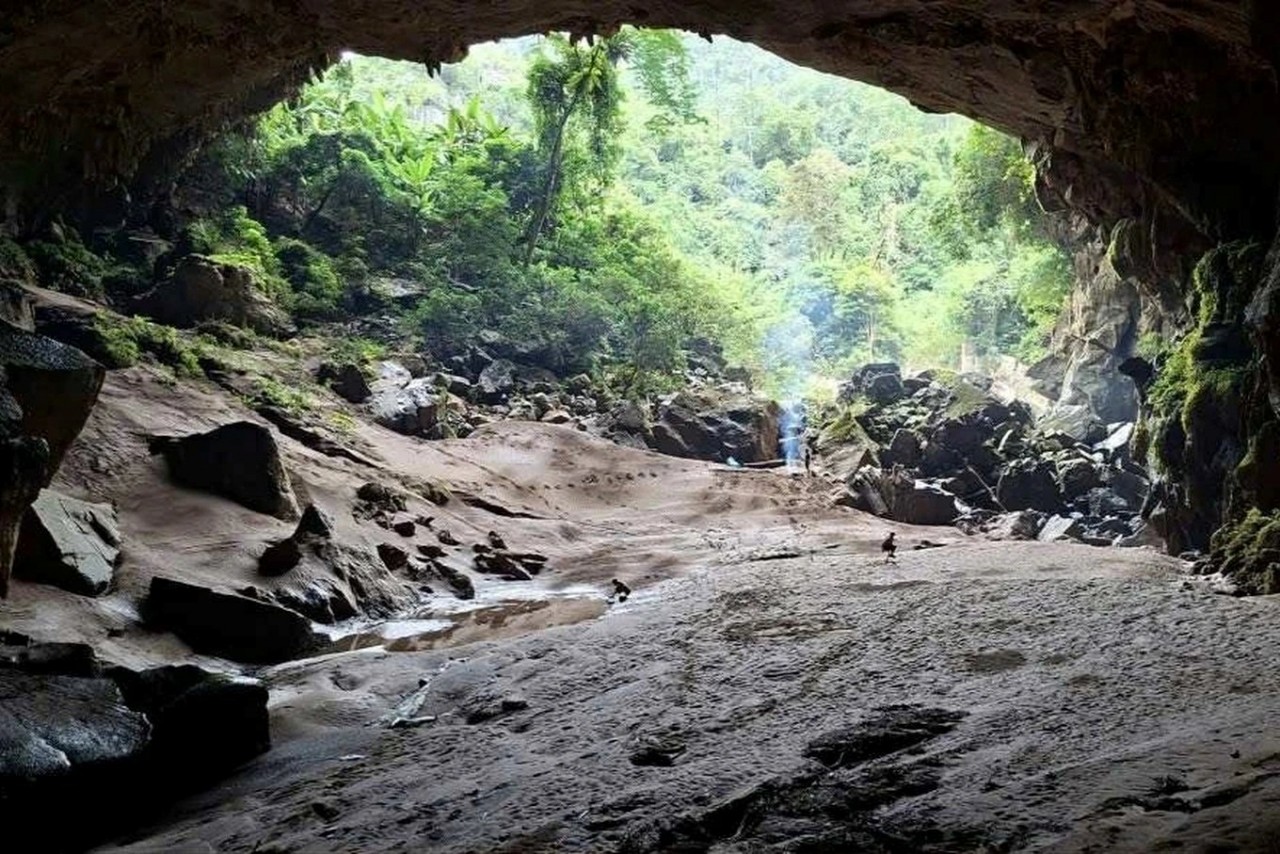 The beauty of Kling Cave (Photo: Ngoc Thuc/Dan Tri)