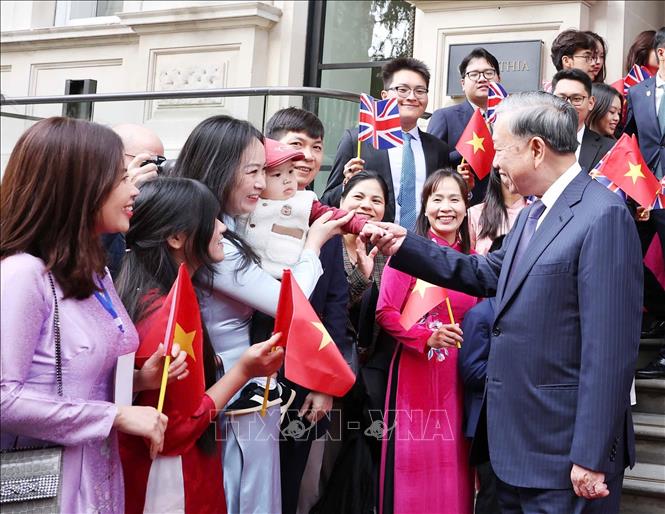 Chuyến thăm của Tổng Bí thư Tô Lâm đưa quan hệ Việt Nam - Anh lên tầm cao mới Chú thích ảnh