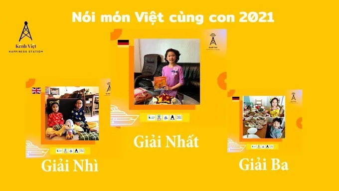 Award Ceremony of the Contest “Speaking Vietnamese through Dishes with Children 2021.”