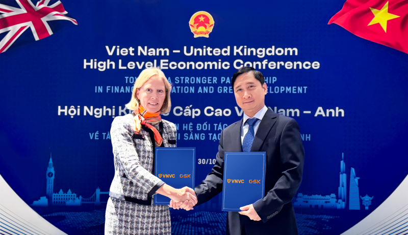VNVC tăng cường hợp tác với GSK để sớm đưa thuốc ung thư, kháng sinh và vắc xin thế hệ mới về Việt Nam