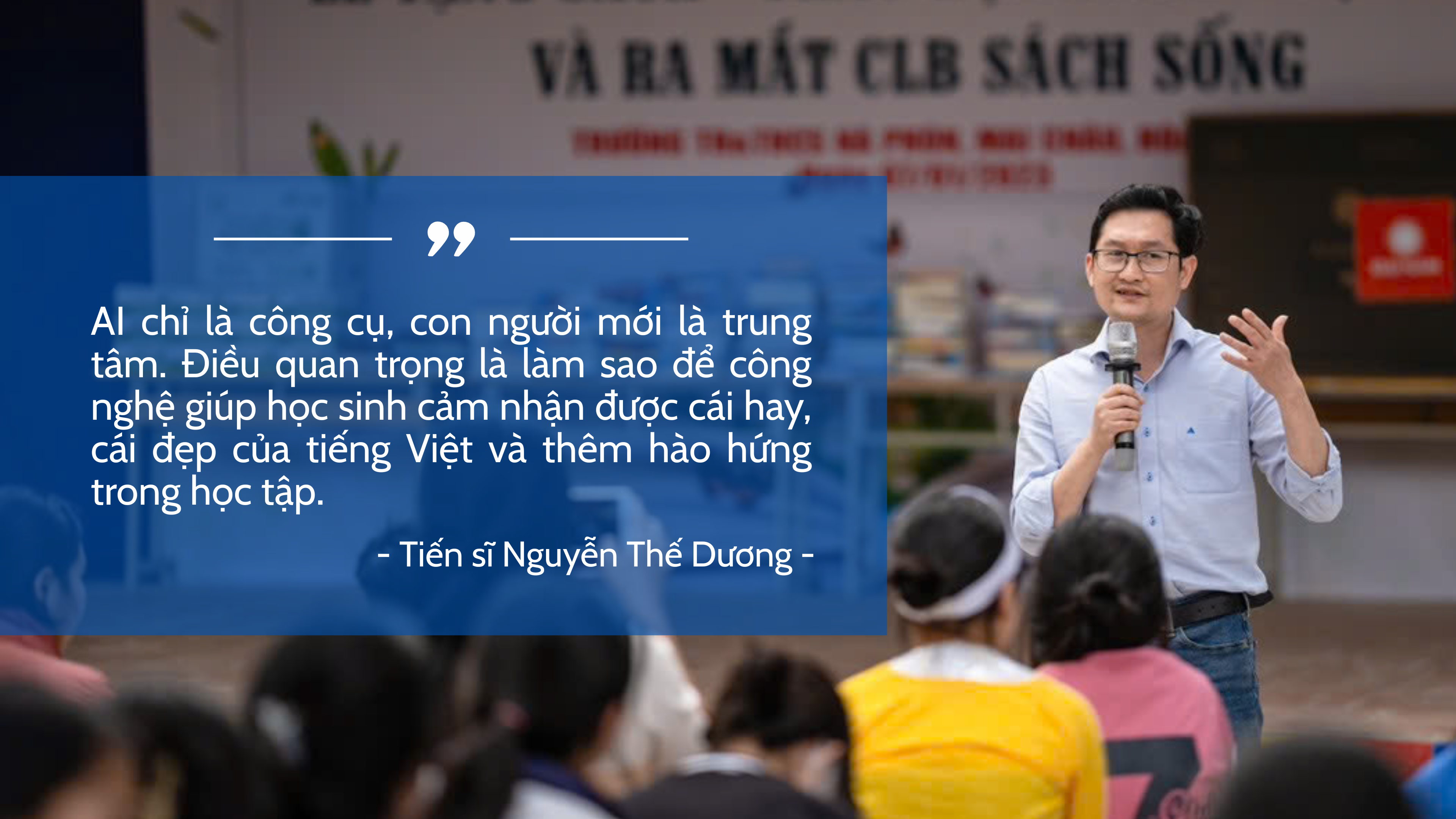 AI đồng hành giúp trẻ em Việt kiều thêm yêu tiếng Việt