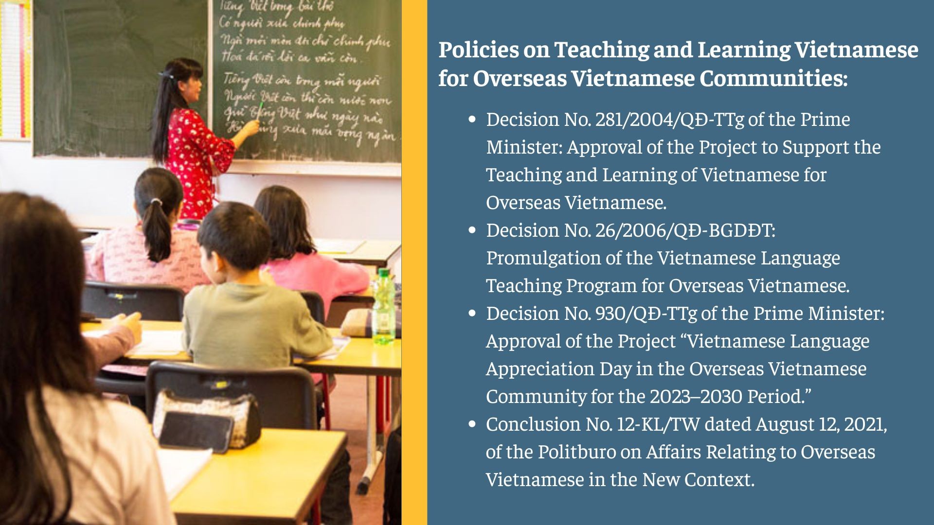 Learning Vietnamese: First and Most Important Communication Environment Is Family Learning Vietnamese: First and Most Important Communication Environment Is Family