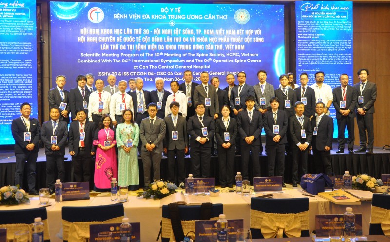 Hội nghị chuyên đề Cột sống tại Cần Thơ quy tụ gần 30 chuyên gia hàng đầu quốc tế