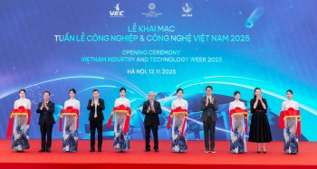 Khai mạc tuần lễ công nghiệp và công nghệ Việt Nam 2025 tại  Trung tâm triển lãm Việt Nam